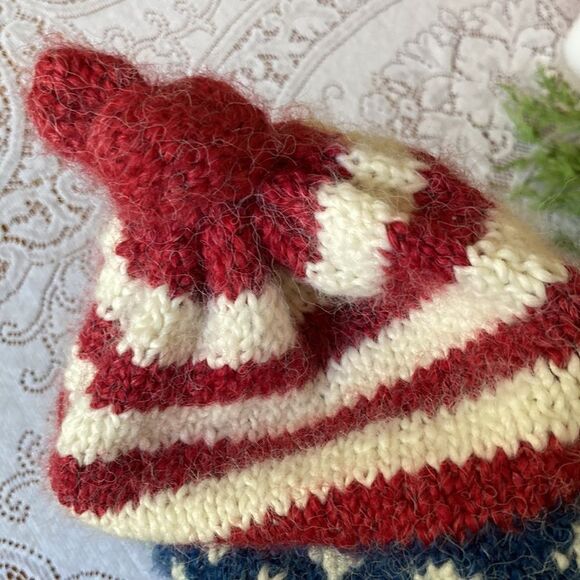 Peruvian Trading Company Beanie Red, White & Blue - Picture 9 of 9